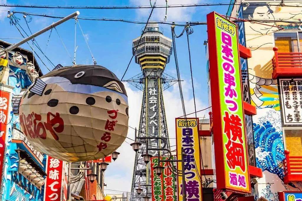 Wutong-40 Minutes Direct To Kansai Airport And 5 Minute Walk To Jr Or Subway Or Nankai Line And 1 Minute To Tsutenkaku The Landmark Of Osaka And Many Japanese Bistros Nearby Apartman