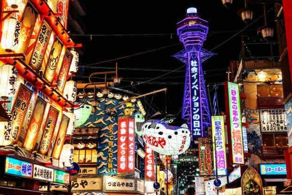 Wutong-40 Minutes Direct To Kansai Airport And 5 Minute Walk To Jr Or Subway Or Nankai Line And 1 Minute To Tsutenkaku The Landmark Of Osaka And Many Japanese Bistros Nearby