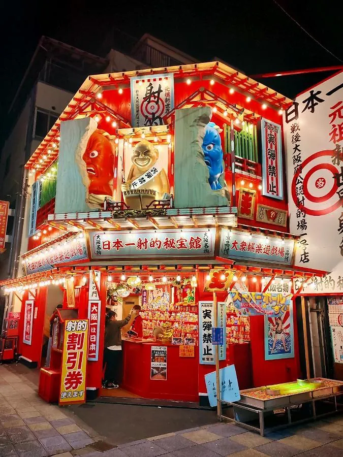 Wutong-40 Minutes Direct To Kansai Airport And 5 Minute Walk To Jr Or Subway Or Nankai Line And 1 Minute To Tsutenkaku The Landmark Of Osaka And Many Japanese Bistros Nearby 0*,