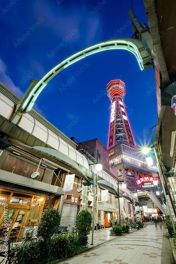 Apartman Wutong-40 Minutes Direct To Kansai Airport And 5 Minute Walk To Jr Or Subway Or Nankai Line And 1 Minute To Tsutenkaku The Landmark Of Osaka And Many Japanese Bistros Nearby Japán